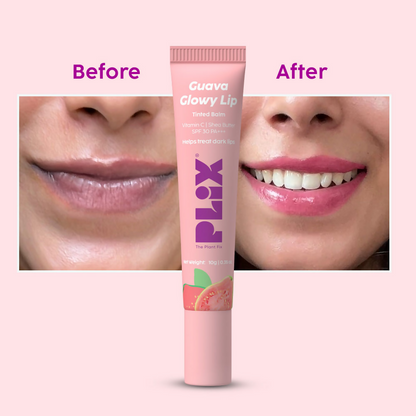 PLIX The Plant Fix Guava Glowy Lip Tinted Balm