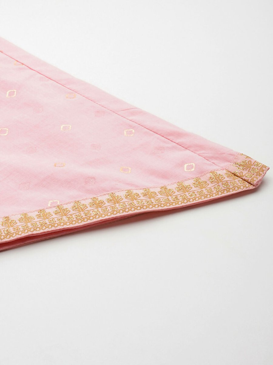 Ahalyaa Women's Traditional wear Kurta Set - Pink