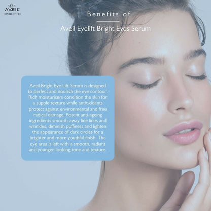 Aveil Eye Lift Under Eyes Serum - Smoothens Fine Lines & Wrinkles