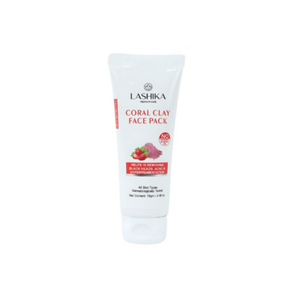 Lashika Coral Clay Face Pack