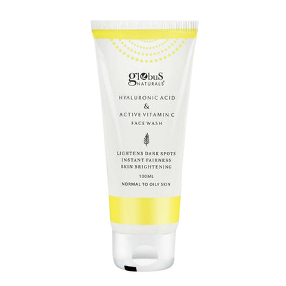 Globus Naturals Hyaluronic Acid & Vitamin C Face Wash