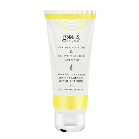 Globus Naturals Hyaluronic Acid & Vitamin C Face Wash