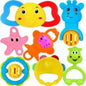 Cable World Colourful Plastic Non Toxic Attractive Rattle Combo