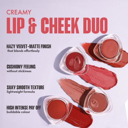 Focallure Creamy Lip & Cheek Duo - D02