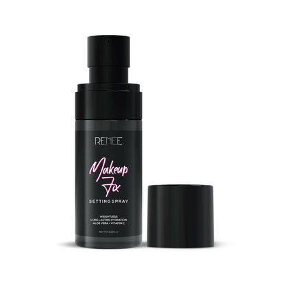 Renee Cosmetics Makeup Fix Setting Spray - Prevents Cracks, Minimizes Pores & Fine Lines