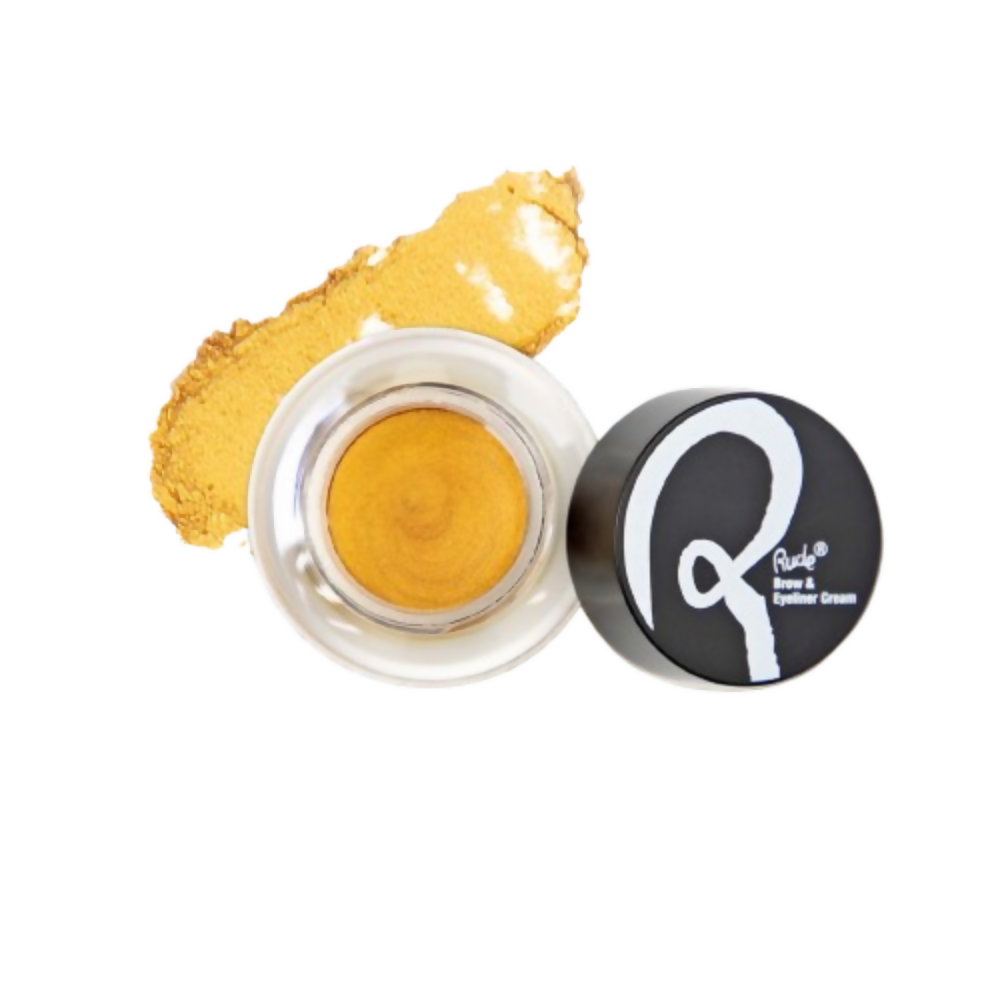 Rude Cosmetics Peep Show Brow & Eyeliner Cream - Hush