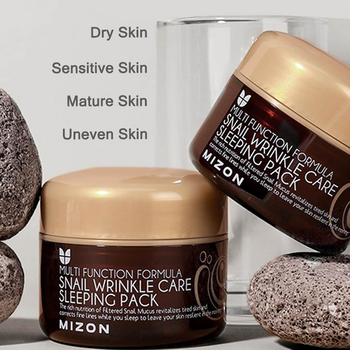 Mizon Snail Wrinkle Care Sleeping Pack Overnight Mask