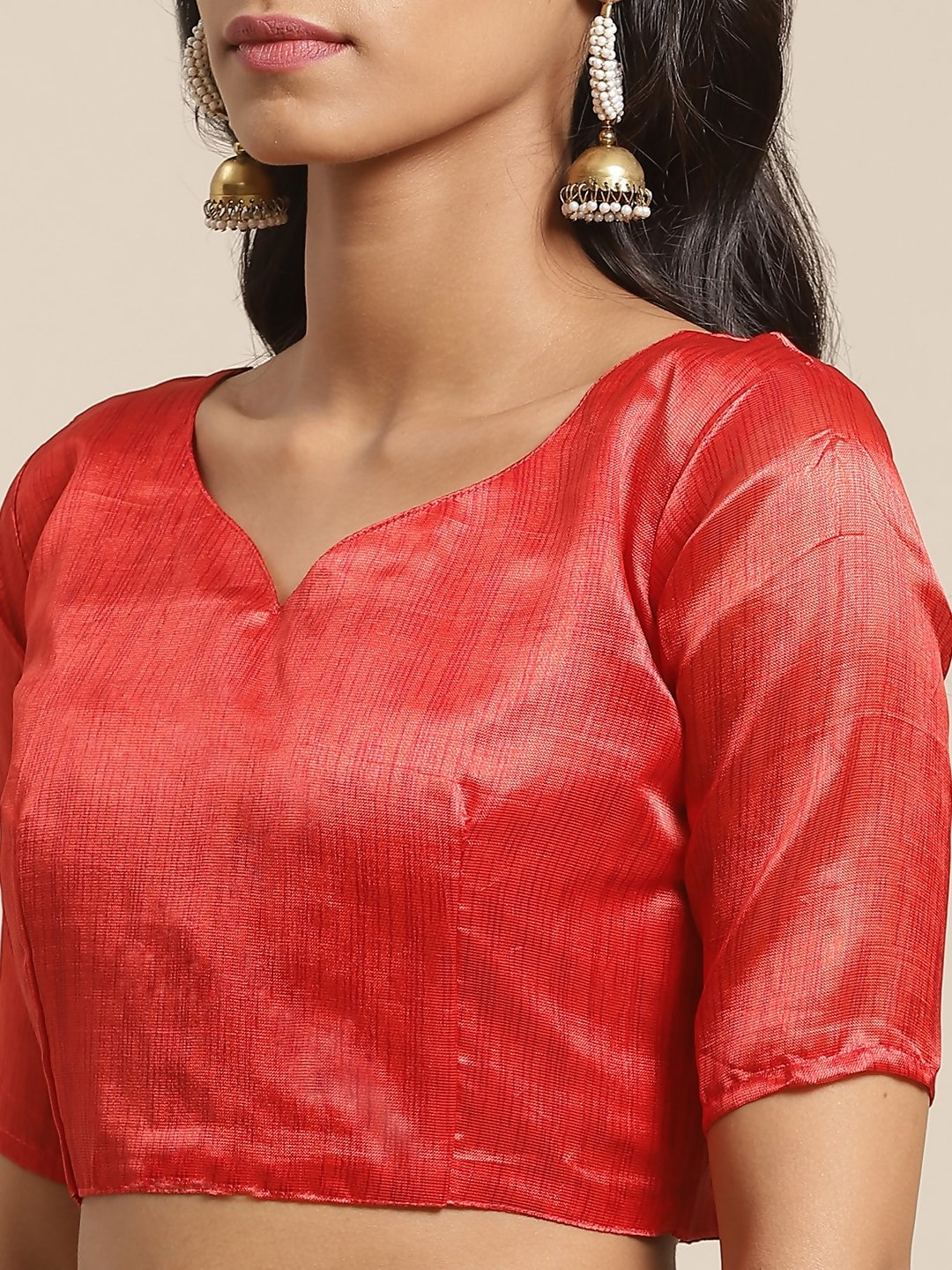 Saree Mall Black & Beige Art Silk Printed Bhagalpuri Saree