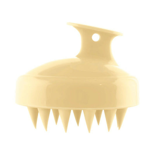 Nykaa Naturals Scalp Massager Brush For Blood Circulation & Natural Hair Growth - Yellow