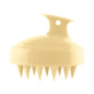 Nykaa Naturals Scalp Massager Brush For Blood Circulation & Natural Hair Growth - Yellow