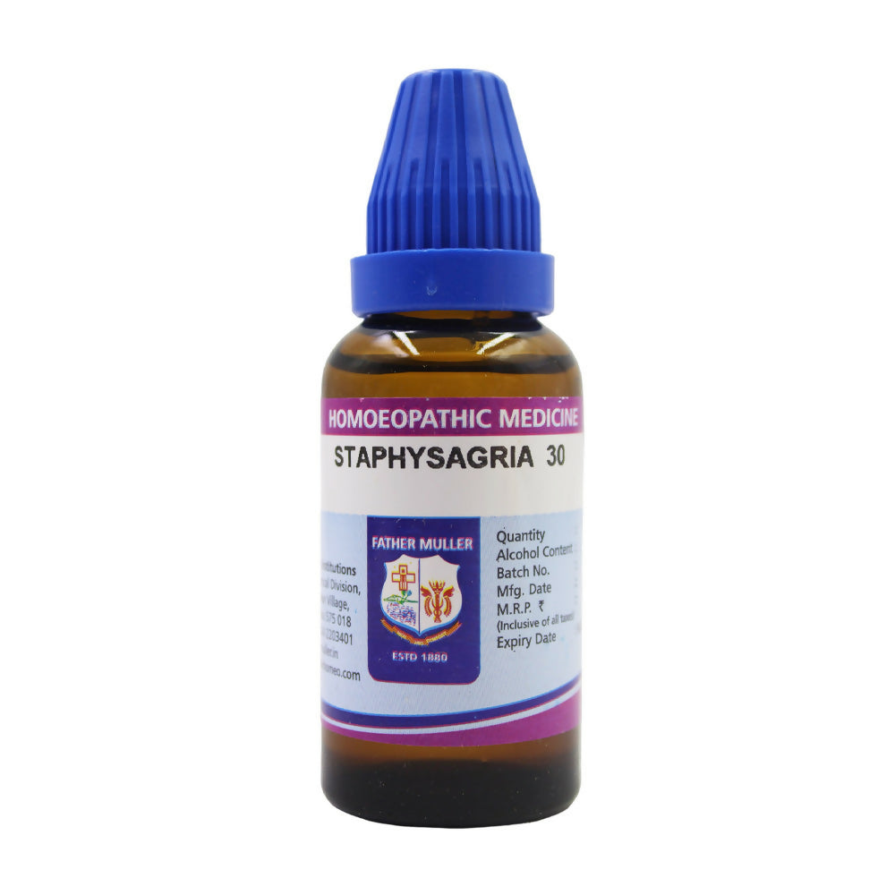 Father Muller Staphysagria Dilution