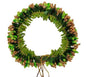 Green & Gold Pollens Hair Gajra