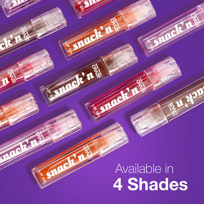 Swiss Beauty Craze Snack'N Nourishing Lip Oil - 1. Cinnamon Roll