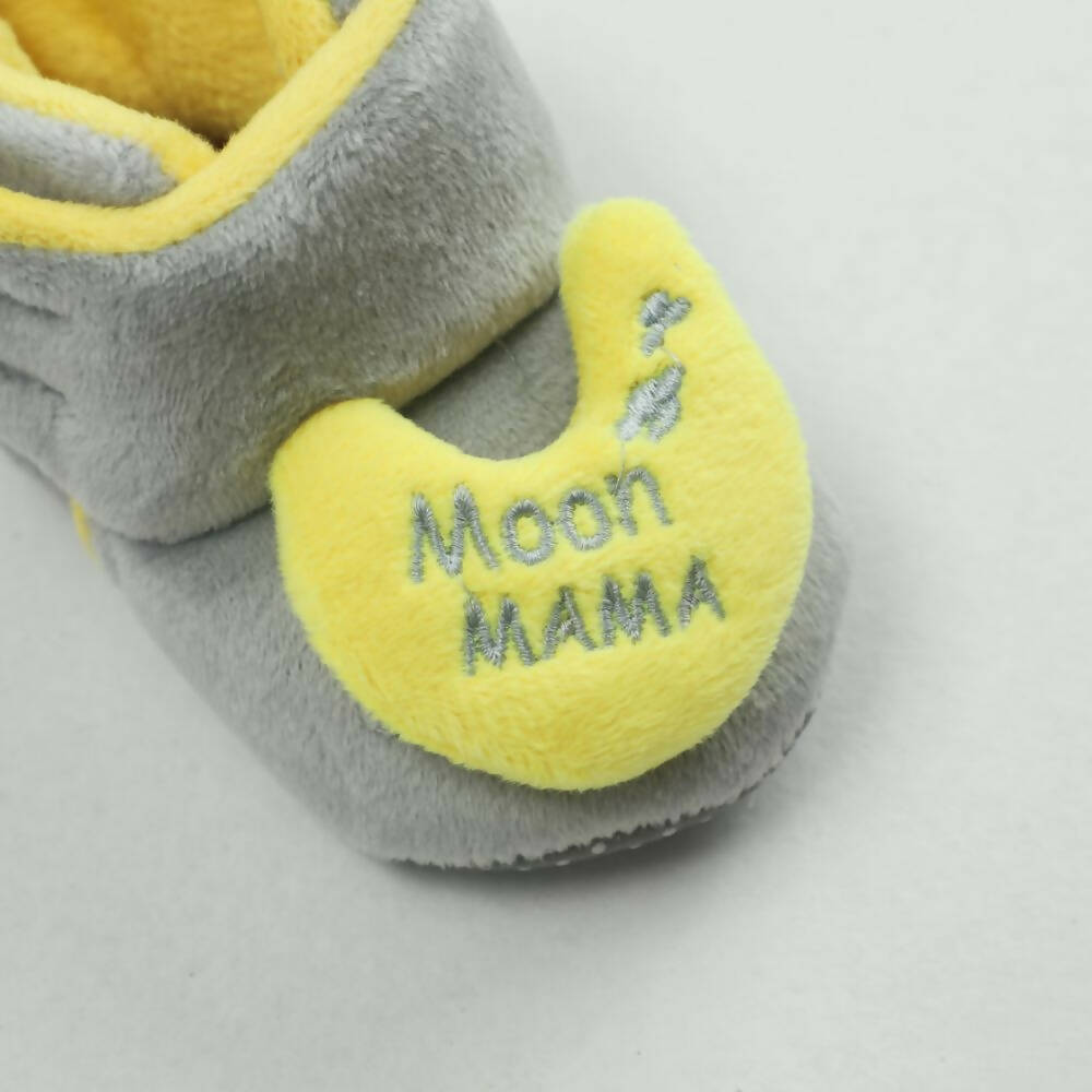 Tiny Bugs For Boys & Girls Baby Winter Booties - Grey