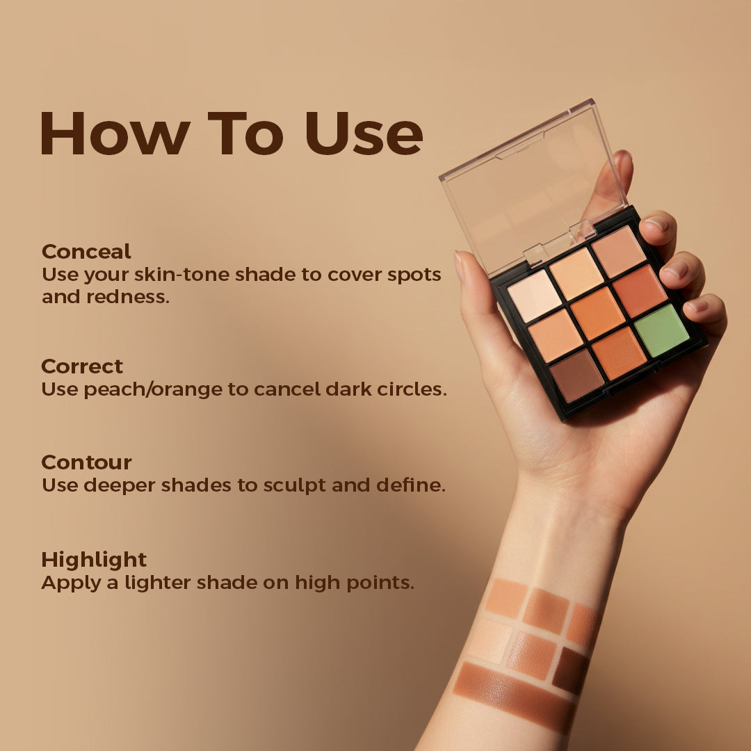 Baked Beauty 9-In-1 Concealer & Corrector Palette