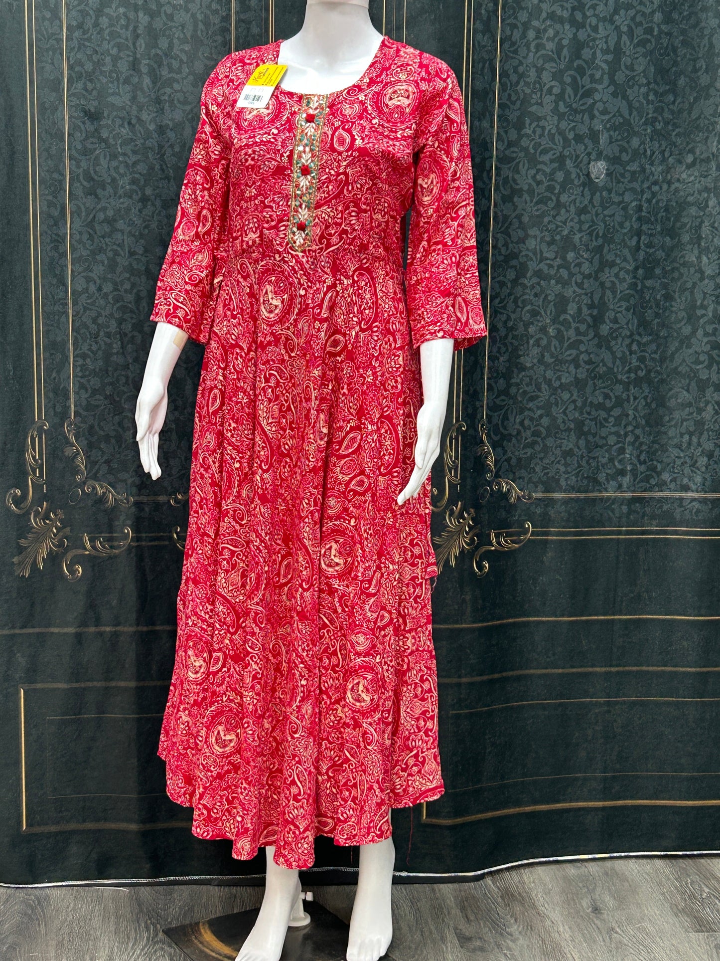 Rayon long kurti