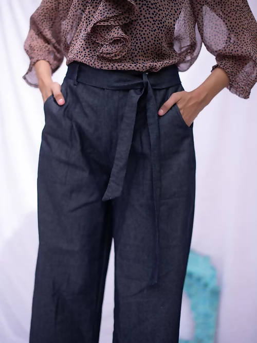 Diva Globe Denim Women Trouser