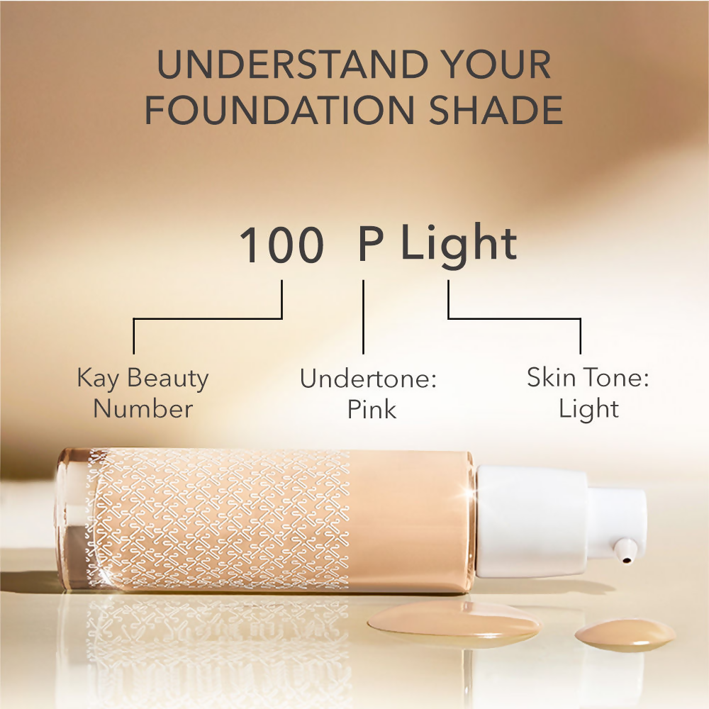 Kay Beauty By Katrina Kaif Hydrating Foundation - 100P Light