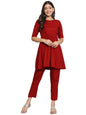 Fab Fashion Cherry Red Co-Ord set
