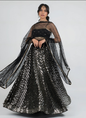 Lehenga Mart Designer Wedding Lehenga Choli For Women - Black