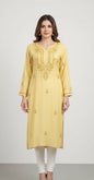 Rayon Chikankari kurti