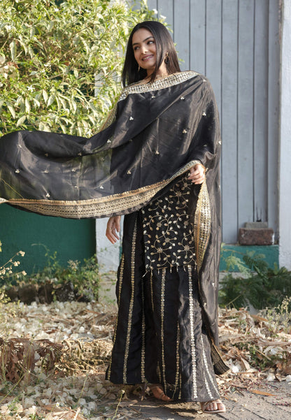 Lehenga Mart Designer Lehenga Suit for women - Black