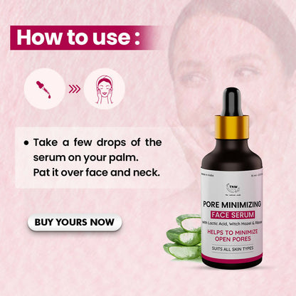 The Natural Wash Pore Minimizing Face Serum