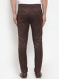 Jainish Men's Brown Solid Formal Trousers ( FGP 253Coffee )