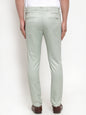 Jainish Men's Green Solid Formal Trousers ( FGP 253Pista )