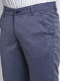 Jainish Men's Blue Cotton Solid Formal Trousers ( FGP 265Navy )