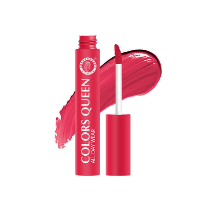 Colors Queen All Day Wear Liquid Lipstick - Pinky Spice