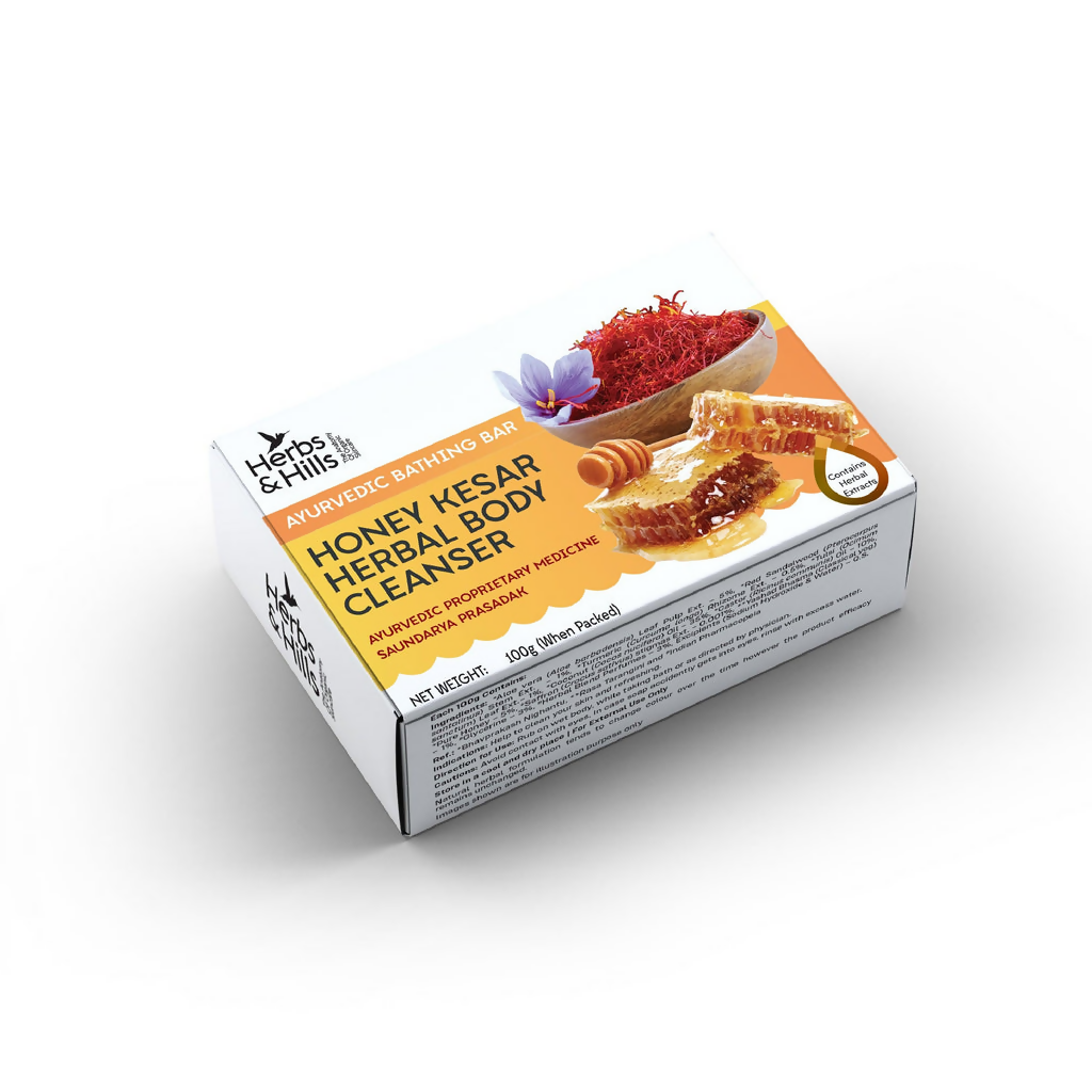 Herbs & Hills Honey Kesar Herbal Body Cleanser