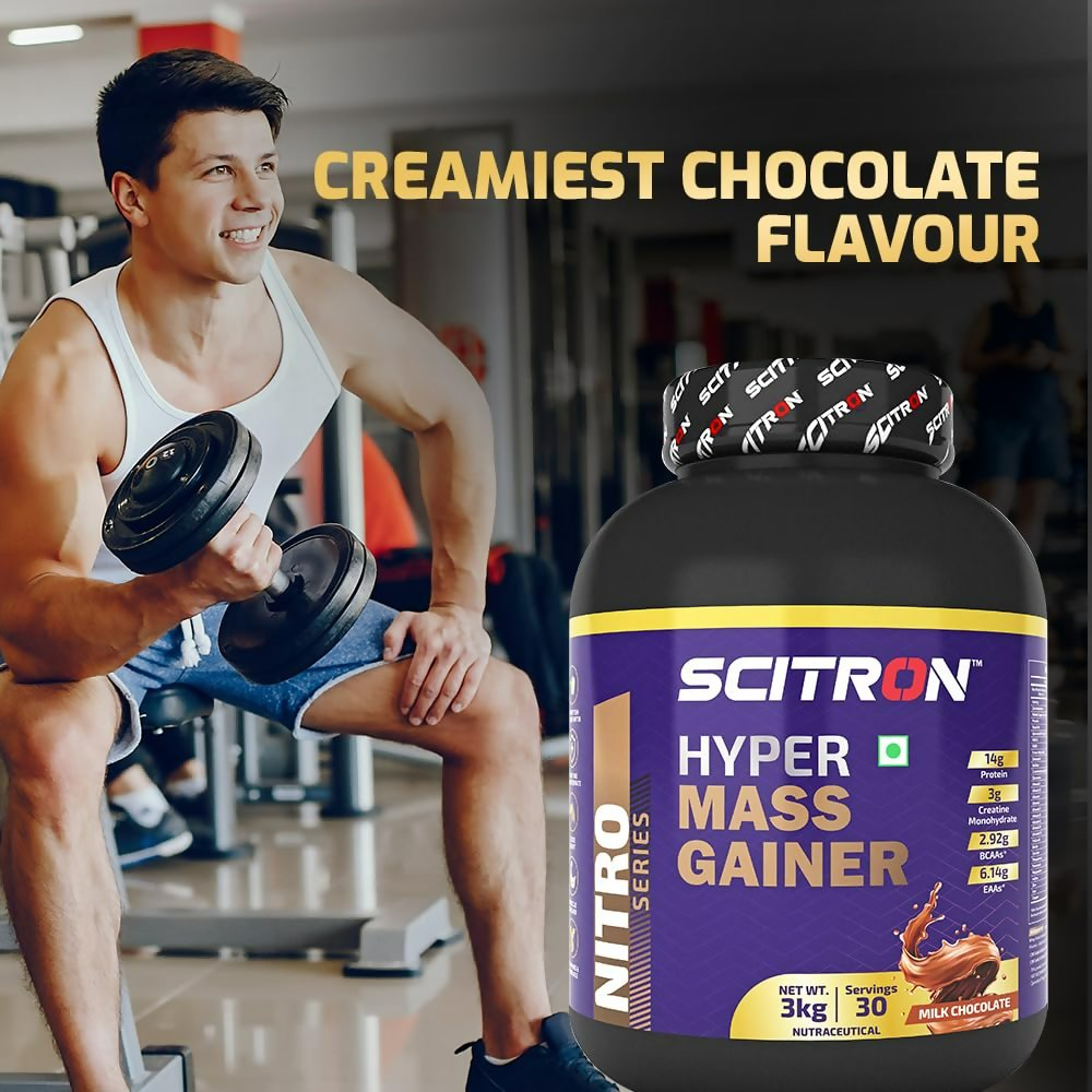 Scitron Nitro Series Hyper Mass Gainer Milk Chocolate