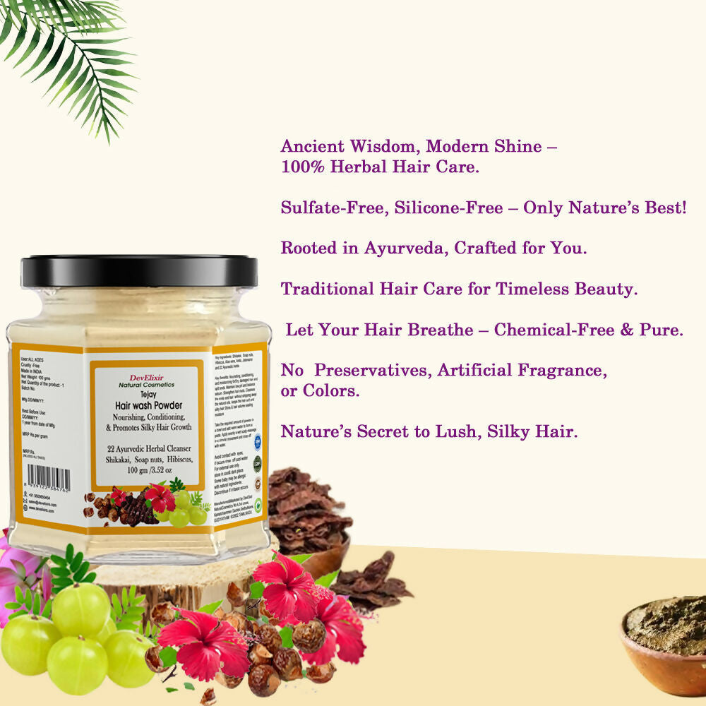 DevElixir Shikakai Hair Wash Powder