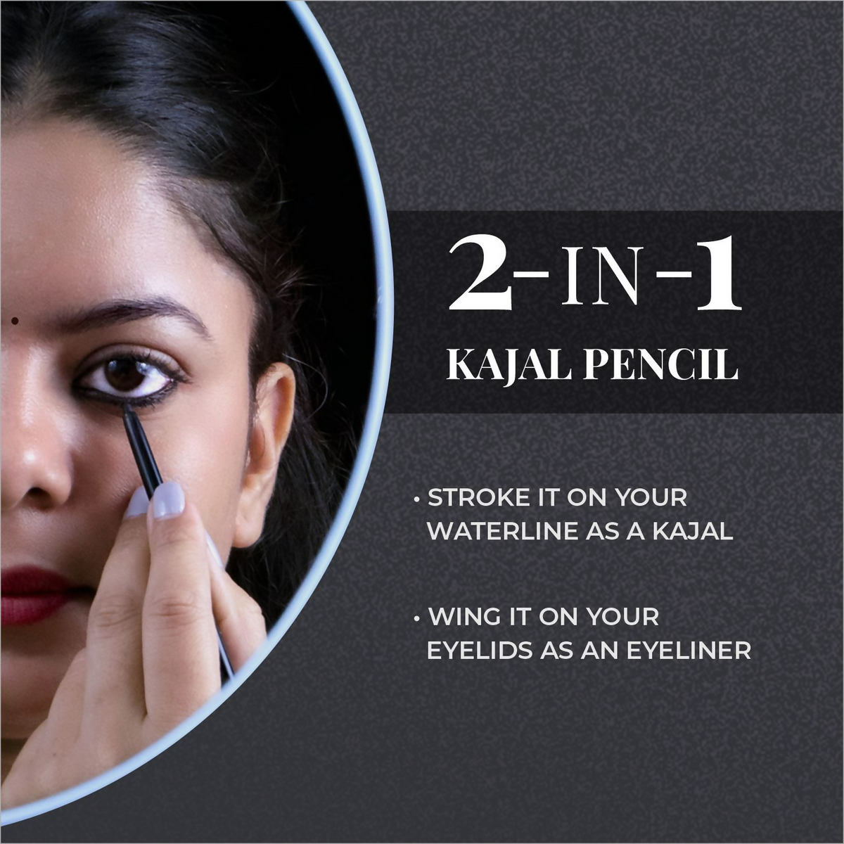 Just Herbs Naynam Day - Long Kohl Kajal
