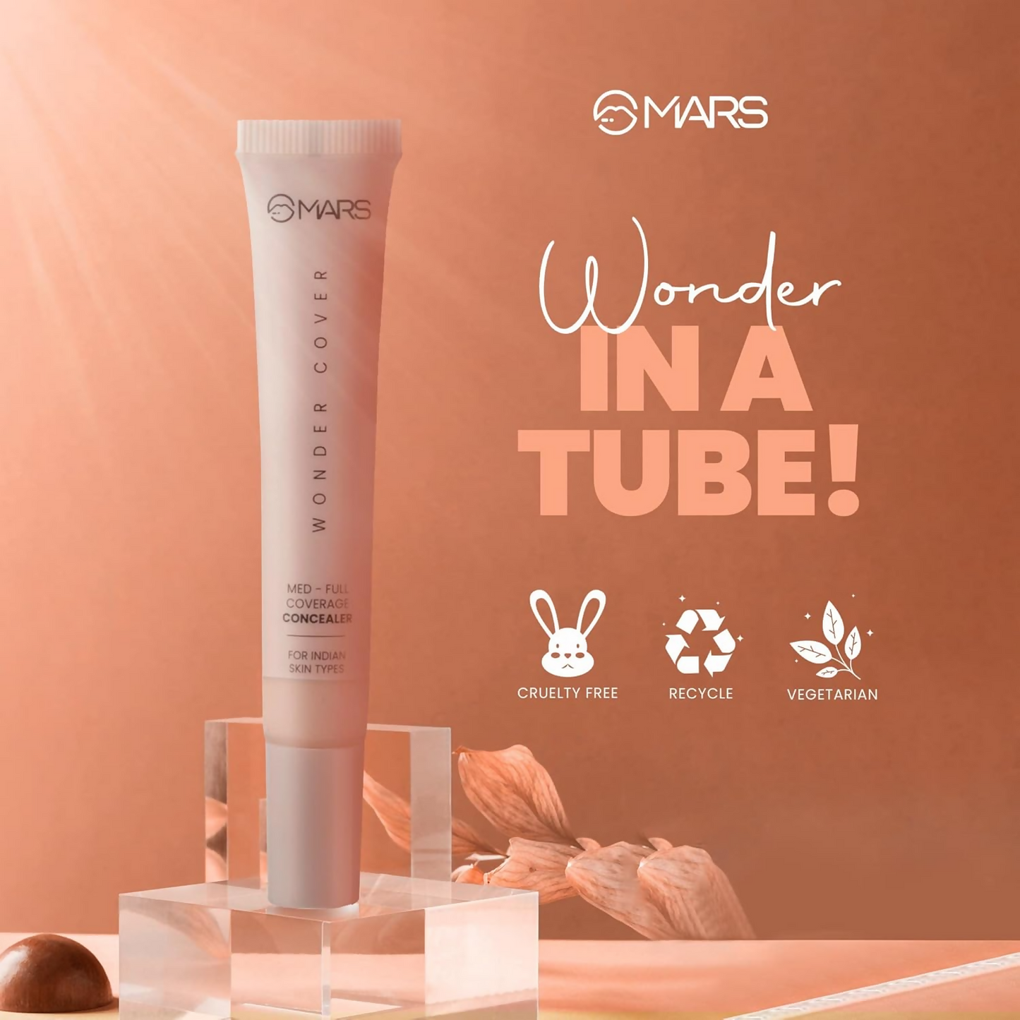MARS Cosmetics Wonder Cover Liquid Concealer - Shade 01
