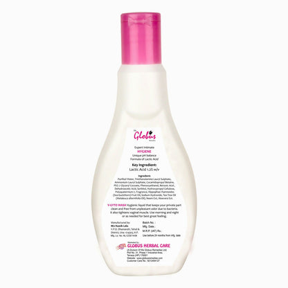 Globus Remedies V - Gyto wash enriched with Sea Buckthorn oil & Tea Tree oil