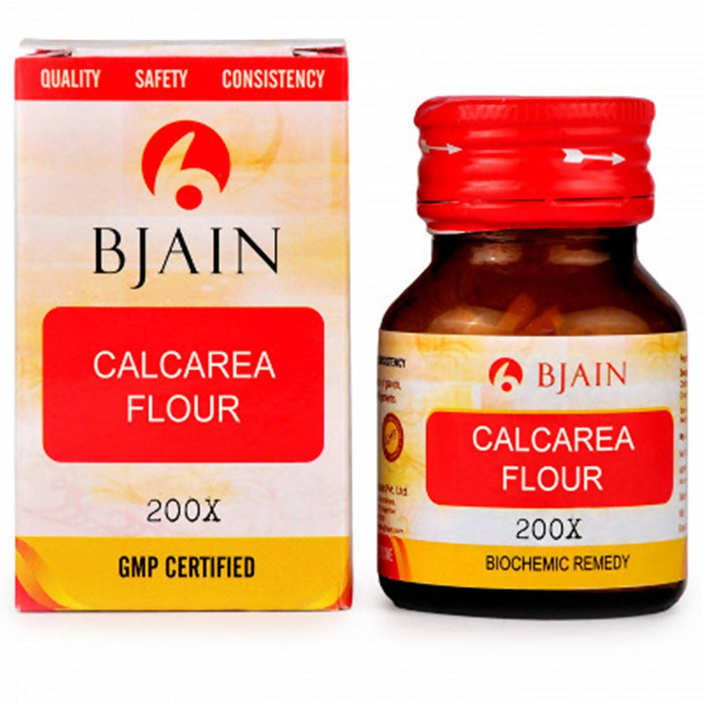 Bjain Homeopathy Calcarea Fluorica (Flour) Biochemic Tablet