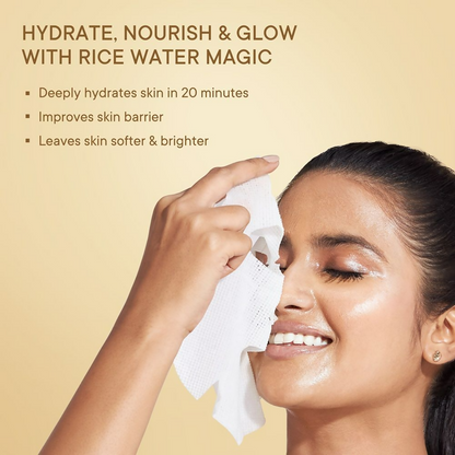 Quench Rice Water Deep Hydration Sheet Mask