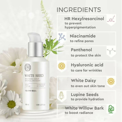 The Face Shop White Seed Brightening Serum - Korean Skincare