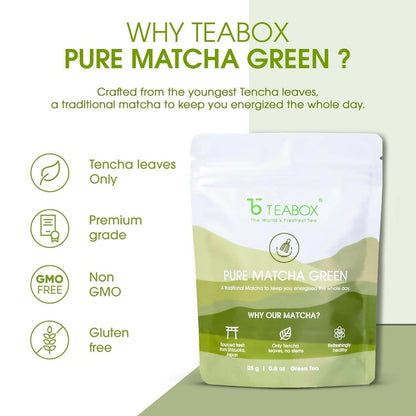 Teabox Pure Matcha Green Tea Powder