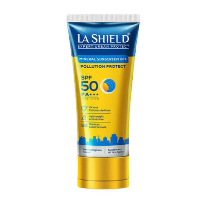 La Shield Pollution Protect Mineral Sunscreen Gel SPF 50
