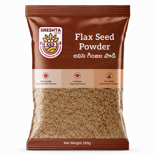 Sreshta Farms Flax Seeds Powder (Avisa Karam Podi)
