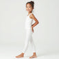 Chilins Lycra White Cotton Legging for Girls