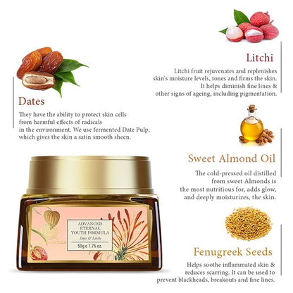 Forest Essentials Advanced Eternal Youth Formula Date & Litchi