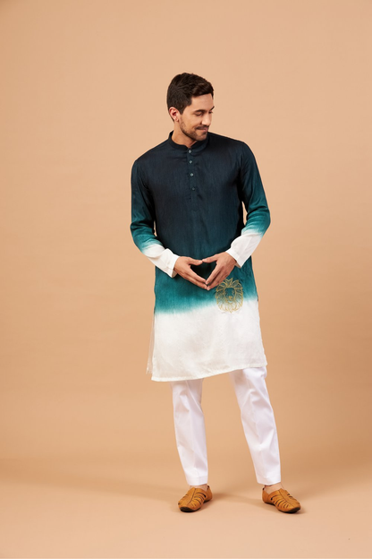Leonine Designer Men's kurta by Hilo Design