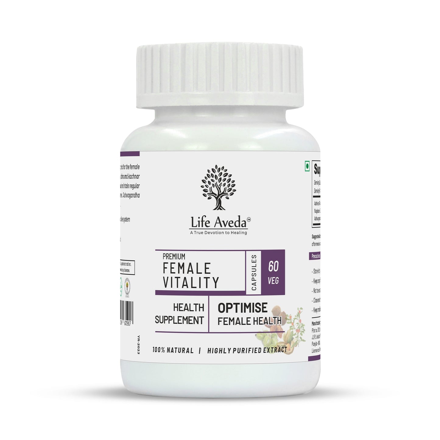 Life Aveda Premium Female Vitality Capsules