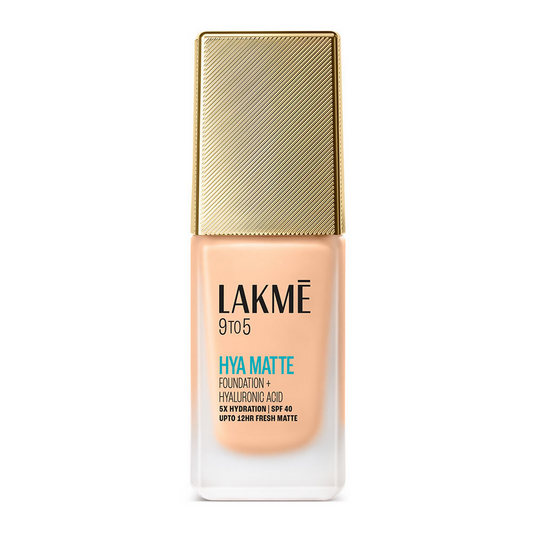 Lakme 9to5 Hya Matte Foundation + Hyaluronic Acid - Cool Ivory