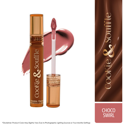 Blue Heaven Cookie & Souffle Liquid Matte Lipstick - Choco Swirl