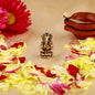 Estele Gold-Polished Spiritual Lord Ganesha Idol for Gifts & HouseWarming/Home/Office Decors